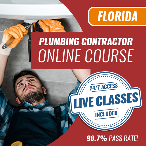 Florida Plumbing Contractor Trade Knowledge - Online Exam Prep Course