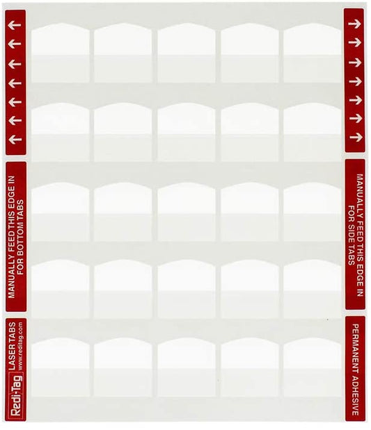Upstryve's Blank Redi Tabs 100 per pack product image provided by UpStryve Book Store. Upstryve provides access to online contractor course content, exam prep, books, and practice test questions to students and professionals preparing for their state contracting exams.