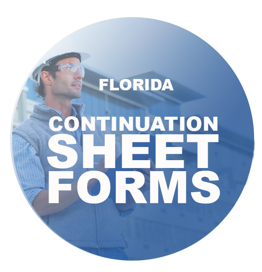 Upstryve's CONTINUATION SHEET LONG FORMS product image provided by UpStryve Book Store. Upstryve provides access to online contractor course content, exam prep, books, and practice test questions to students and professionals preparing for their state contracting exams.
