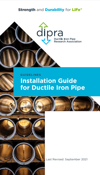 Dipra Installation For Ductile Iron Pipe 2021