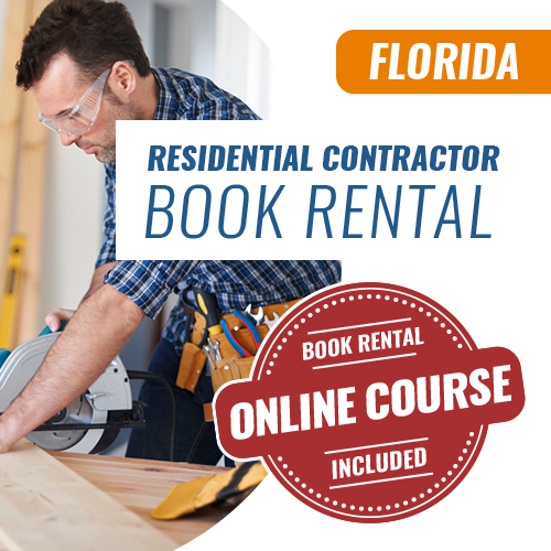 Florida Residential Contractor - Exam Room Approved Book Rental