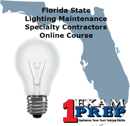 Florida Lighting Maintenance Specialty Electrical Contractor - Pearson Vue - Online Exam Prep Course