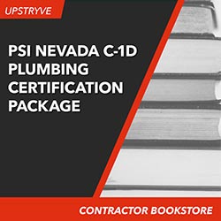PSI Nevada C-1D Plumbing Contractor Certification Package