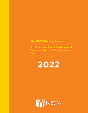 NRCA Roofing Manual Book Package
