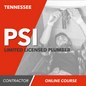 Tennessee PSI Limited Licensed Plumber Contractor - Online Exam Prep Course