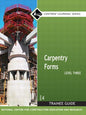 Upstryve's Carpentry Forms Level 3 Trainee Guide, Paperback, 4th Edition product image provided by Pearson. Upstryve provides access to online contractor course content, exam prep, books, and practice test questions to students and professionals preparing for their state contracting exams.