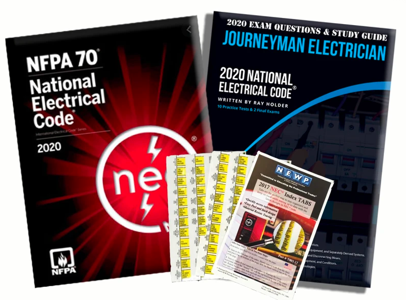 Upstryve's 2020 Journeyman Electrician Get Started Package product image provided by UpStryve Book Store. Upstryve provides access to online contractor course content, exam prep, books, and practice test questions to students and professionals preparing for their state contracting exams.