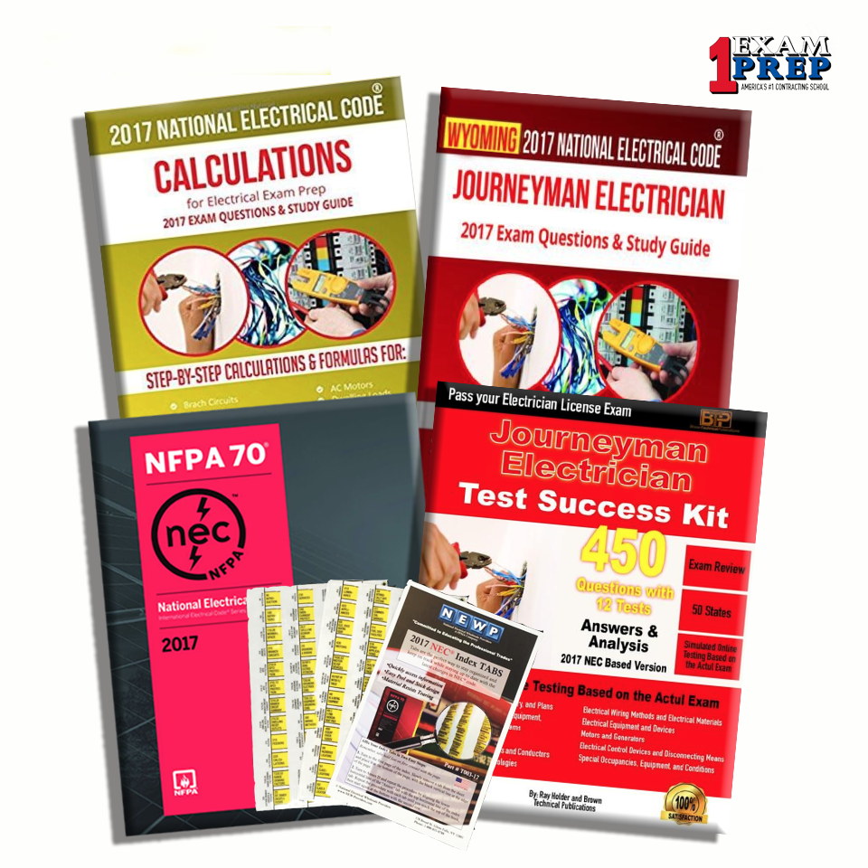 Journeyman Electrician Exam Prep Package NFPA